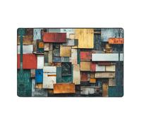 WZYWHJ Area Rugs,Living Room Floor Mats Runner Rug Non-Skip Nursery Mat Playing Carpet 60 x 39 inch Memory Fragments Picture
