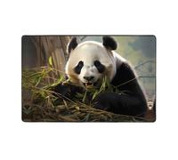 WZYWHJ Area Rugs, Living Room Floor Mats Runner Rug Non-Skip Nursery Mat Playing Carpet 60 x 39 inch Beautiful Giant Panda Printed