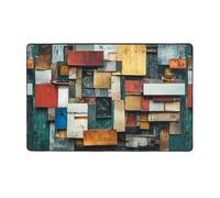 WZYWHJ Area Rugs,Living Room Floor Mats Runner Rug Non-Skip Nursery Mat Playing Carpet 60 x 39 inch Memory Fragments Picture