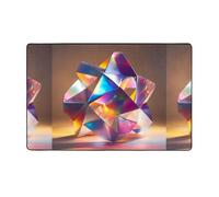 WZYWHJ Area Rugs,Living Room Floor Mats Runner Rug Non-Skip Nursery Mat Playing Carpet 60 x 39 inch Holographic Origami Picture