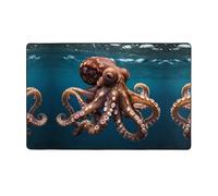 WZYWHJ Area Rugs,Living Room Floor Mats Runner Rug Non-Skip Nursery Mat Playing Carpet 60 x 39 inch Beautiful octopus Pattern