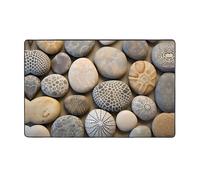 WZYWHJ Area Rugs, Living Room Floor Mats Runner Rug Non-Skip Nursery Mat Playing Carpet 60 x 39 inch petoskey stone Printed
