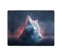 WZYWHJ Area Rugs,Living Room Floor Mats Runner Rug Non-Skip Nursery Mat Playing Carpet 63 x 48 inch Melting iceberg Printed