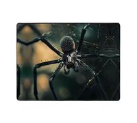 WZYWHJ Area Rugs,Living Room Floor Mats Runner Rug Non-Skip Nursery Mat Playing Carpet 63 x 48 inch Big Spider Pattern