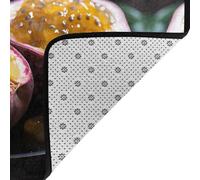 WZYWHJ Area Rugs,Living Room Floor Mats Runner Rug Non-Skip Nursery Mat Playing Carpet 63 x 48 inch Sweet and sour passion fruit Printed