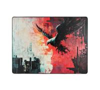 WZYWHJ Area Rugs,Living Room Floor Mats Runner Rug Non-Skip Nursery Mat Playing Carpet 63 x 48 inch Flying pixel eagle Pattern