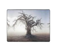 WZYWHJ Area Rugs,Living Room Floor Mats Runner Rug Non-Skip Nursery Mat Playing Carpet 63 x 48 inch Dead Trees Full of Spider webs Printing
