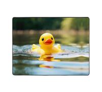 WZYWHJ Area Rugs,Living Room Floor Mats Runner Rug Non-Skip Nursery Mat Playing Carpet 63 x 48 inch Swimming yellow duck Printed