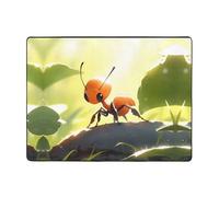 WZYWHJ Area Rugs,Living Room Floor Mats Runner Rug Non-Skip Nursery Mat Playing Carpet 63 x 48 inch Cute little ant Printing