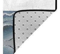 WZYWHJ Area Rugs,Living Room Floor Mats Runner Rug Non-Skip Nursery Mat Playing Carpet 63 x 48 inch The endless sea Printed
