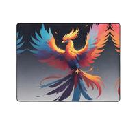 WZYWHJ Area Rugs,Living Room Floor Mats Runner Rug Non-Skip Nursery Mat Playing Carpet 63 x 48 inch Reborn Phoenix Pattern