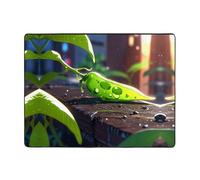 WZYWHJ Area Rugs,Living Room Floor Mats Runner Rug Non-Skip Nursery Mat Playing Carpet 63 x 48 inch Magic peas Picture