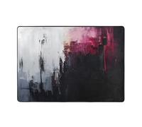 WZYWHJ Area Rugs,Living Room Floor Mats Runner Rug Non-Skip Nursery Mat Playing Carpet 80x58 inch Binary brushwork Prints