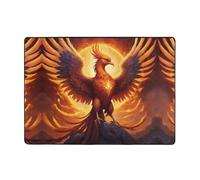 WZYWHJ Area Rugs,Living Room Floor Mats Runner Rug Non-Skip Nursery Mat Playing Carpet 80x58 inch Flying Phoenix Prints