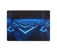 WZYWHJ Area Rugs,Living Room Floor Mats Runner Rug Non-Skip Nursery Mat Playing Carpet 80x58 inch Straight line maze Picture