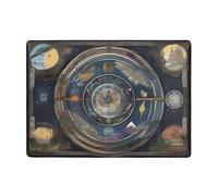 WZYWHJ Area Rugs,Living Room Floor Mats Runner Rug Non-Skip Nursery Mat Playing Carpet 80x58 inch Tarot Compass Picture