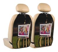 WZYWHJ Art Painting Prints Car seat Anti Kick Storage pad 2 Pieces, Multi-Functional Storage Bag seat Protector After Installation