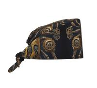 WZYWHJ Assembled Beetle Printing Cleaning Work hat Sweatband Suitable for Men and Women, Adjustable Elastic Strap Black