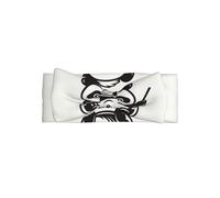 WZYWHJ Baby panda eating food Printed baby bow headbands and elastic soft hair accessories for newborns and girls