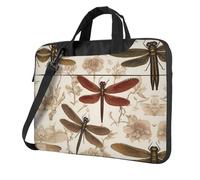 WZYWHJ Baroque Dragonfly Prints Ultra-thin portable single-shoulder laptop bag 14 inch computer accessories soft shockproof for laptops