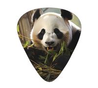 Wzywhj Beautiful Giant Panda Printed Guitar Picks 12 Piece, Easy Grip Uke Picks Hold In One'S Hands, Ukulele, Acoustic Or Electric Electric Guitar