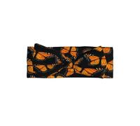 WZYWHJ beautiful monarch butterfly Printing baby bow headbands and elastic soft hair accessories for newborns and girls