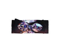 WZYWHJ Beautiful rhombus Printing baby bow headbands and elastic soft hair accessories for newborns and girls