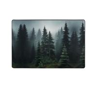 WZYWHJ Beautiful Spruce Tree Printing Anti-Slip Floor mat Carpet Rug 36"x24" for Living Room Office Coffee Table Bed Balcony