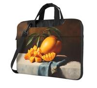 WZYWHJ Big mango Pattern Ultra-thin portable single-shoulder laptop bag 13 inch computer accessories soft shockproof for laptops