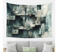 WZYWHJ Block fragments printing Wall decoration tapestry suitable for bedroom and living room decoration arras 80x60in