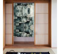 WZYWHJ Block Fragments Prints Curtains - Versatile Room Dividers for Home, Office, Kitchen, Bathroom - Stylish and Functional Curtain 34 x 56 in