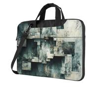 WZYWHJ Block fragments Prints Ultra-thin portable single-shoulder laptop bag 14 inch computer accessories soft shockproof for laptops