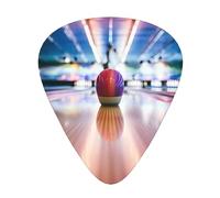 Wzywhj Bowling Ball Picture Guitar Pick Easy Grip Uke Picks Comfortable Feel, Ukulele, Acoustic And Electric Guitarï¼ŒGuitar Plectrums 12'S