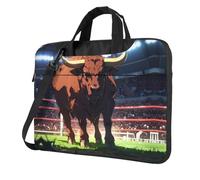 WZYWHJ Brave Bull Prints Ultra-thin portable single-shoulder laptop bag 14 inch computer accessories soft shockproof for laptops