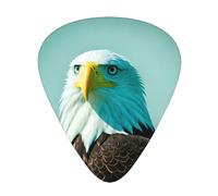 Wzywhj Brave Eagle Picture Guitar Pick Easy Grip Uke Picks Comfortable Feel, Ukulele, Acoustic And Electric Guitar，Guitar Plectrums 12'S