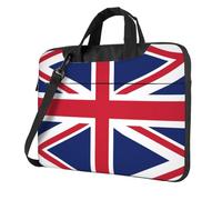WZYWHJ British flag Picture Ultra-thin portable single-shoulder laptop bag 14 inch computer accessories soft shockproof for laptops