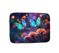 WZYWHJ Butterflies in Dreams Pattern Shockproof Portable Laptop Sleeve Case 13 inch for Men and Women Business Travel, School, Office Daily Use