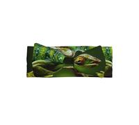 WZYWHJ chameleon Picture baby bow headbands and elastic soft hair accessories for newborns and girls
