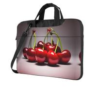 WZYWHJ Chilean cherries Pattern Ultra-thin portable single-shoulder laptop bag 14 inch computer accessories soft shockproof for laptops