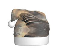 WZYWHJ Christmas Hat for Adult - Ornamental Headband for Holiday Parties and Costume Events Dream Vortex Passage Pattern