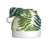 WZYWHJ Christmas Santa Claus Hat for Adult for Holiday and Christmas Parties, Annual Ceremonies Encyclopedia of Ferns Prints