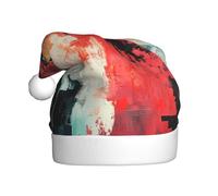 WZYWHJ Christmas Santa Claus Hat for Adult for Holiday and Christmas Parties, Annual Ceremonies Flying pixel eagle Pattern