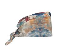 WZYWHJ Cleaning Working Cap Data Stream Phoenix Prints - Chef Hat for Women & Men, Adjustable, Breathable Black