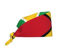 WZYWHJ Cleaning Working Cap Flag of Guyana Picture - Chef Hat for Women & Men, Adjustable, Breathable Black, Black, One Size, Black, One Size