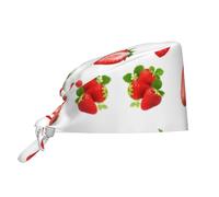 WZYWHJ Cleaning Working Cap Love bite Printed - Chef Hat for Women & Men, Adjustable, Breathable Black