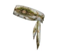WZYWHJ Clear River Printing Headbands,Sports Head Tie,Headband for Men and Women,Hair Band for Running Workout Football