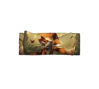 WZYWHJ Clever little fox Printing baby bow headbands and elastic soft hair accessories for newborns and girls