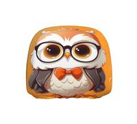 WZYWHJ Clever Owl Picture Seat Head Pillowcase Car Truck General Motors Parts Protective Cover one Pack