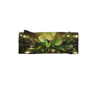 WZYWHJ Clover in the sun Printing baby bow headbands and elastic soft hair accessories for newborns and girls