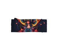 WZYWHJ Colorful bells on the antlers Printing baby bow headbands and elastic soft hair accessories for newborns and girls